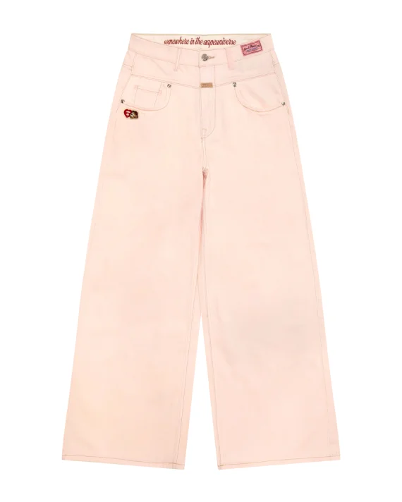 ايه ايه بي إي AAPEUNVS wide-leg jeans